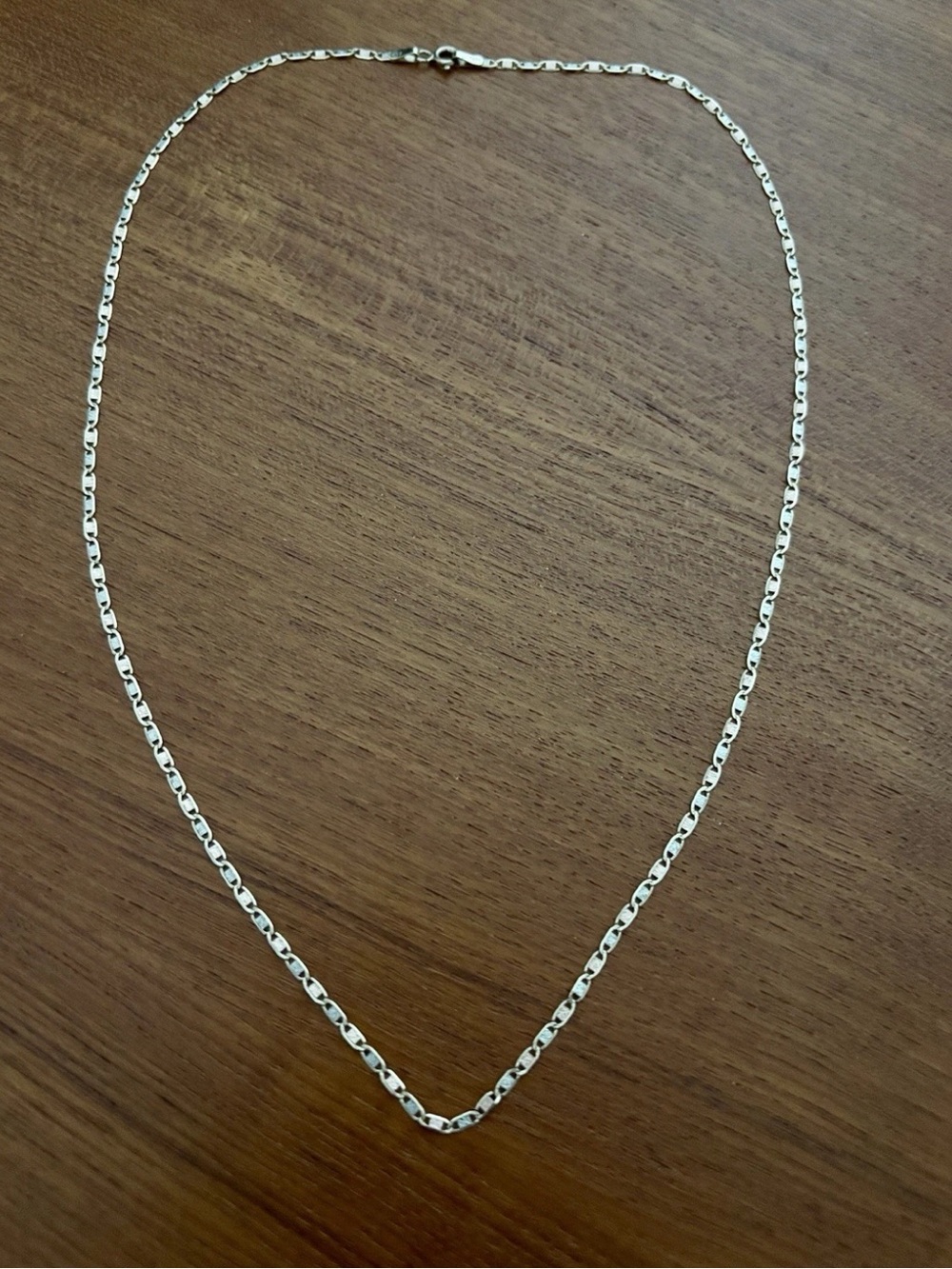 10K tri-colored gold mariners/valentino chain